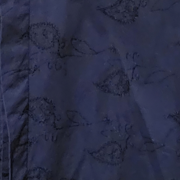 Vintage Katharine Hamnett London Mens Paisley Blue Button Down Shirt Size XL - Picture 2 of 5